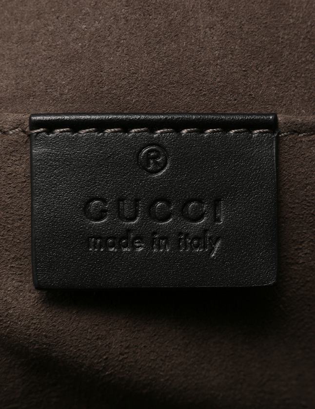 グッチ シグネチャー レザー クロスボディバッグ 限定版 グッチ GUCCI ボディバッグ グッチシマ シグネチャー クロス 黒