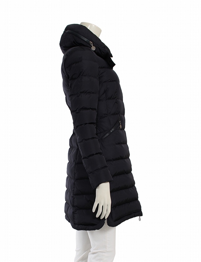 モンクレール MONCLER ダウンコート ロングコート フラム ネイビー 紺 