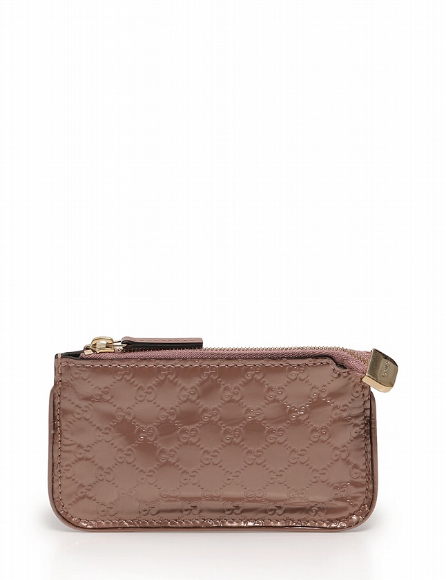 グッチ GUCCI コインケース 小銭入れ マイクロ グッチシマ ピンク 