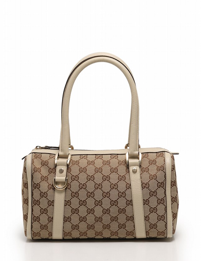 グッチ GUCCI ハンドバッグ ミニボストンバッグ ベージュ アイボリー 