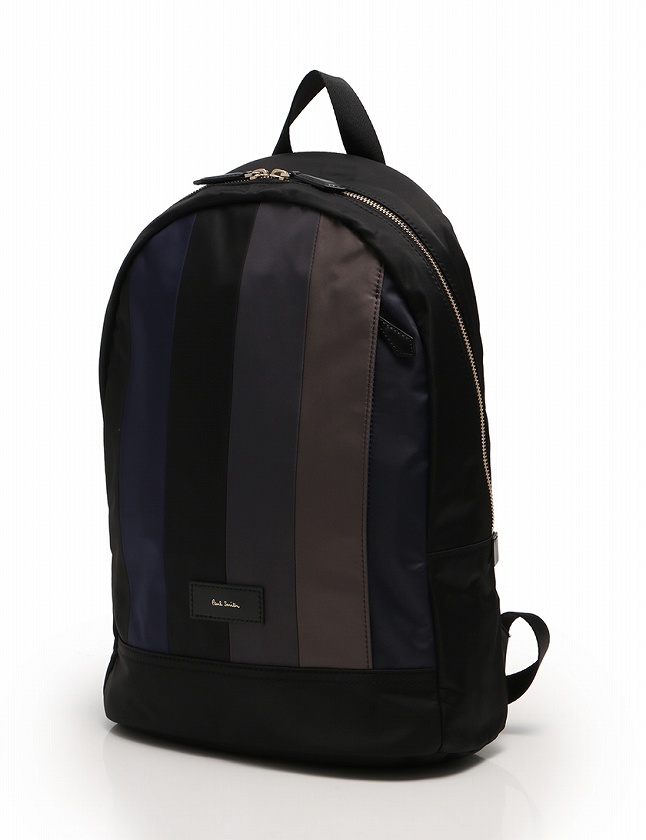 ポールスミス PAUL SMITH バックパック リュック 黒 ブラック ネイビー 