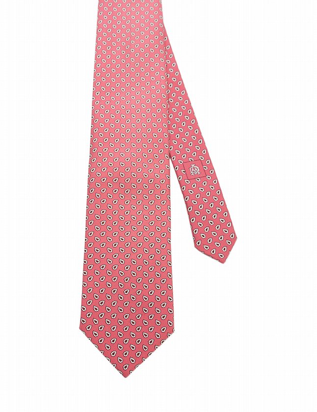 ダンヒル dunhill ネクタイ レギュラータイ ピンク 小物 総柄 シルク100% メンズ 114-201710061967 | ベクトルパーク