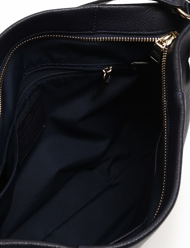 美品　COACHコーチ 2wayバッグ F35809 レザー ネイビー 374 コーチ COACH ショルダーバッグ ネイビー 紺 レザー F35809 スト