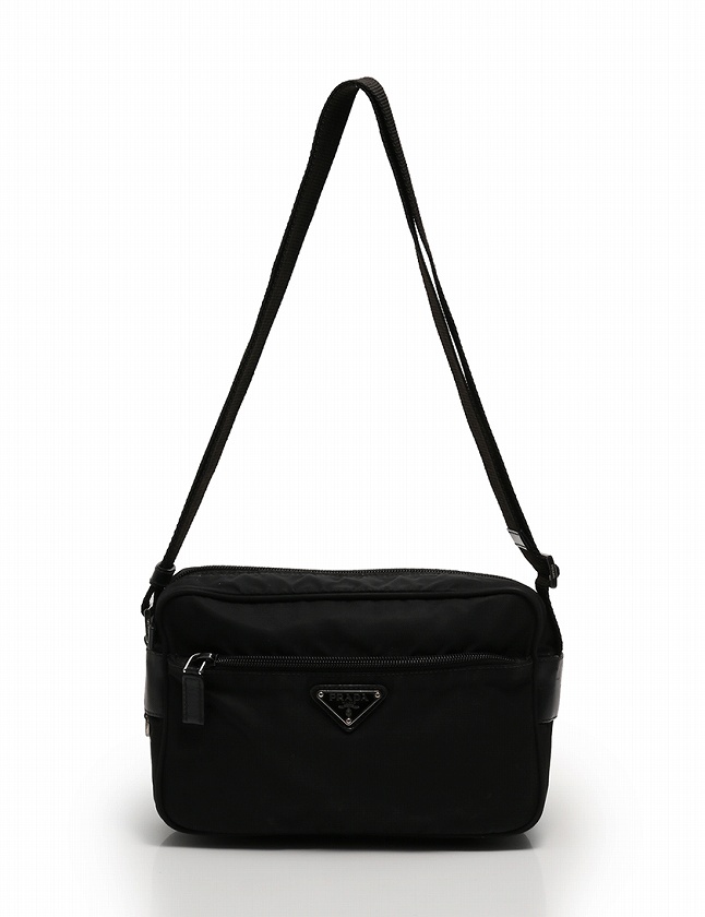 PRADA プラダ ナイロン ショルダーバッグ 黒 BT0116（PRADA - プラダ 