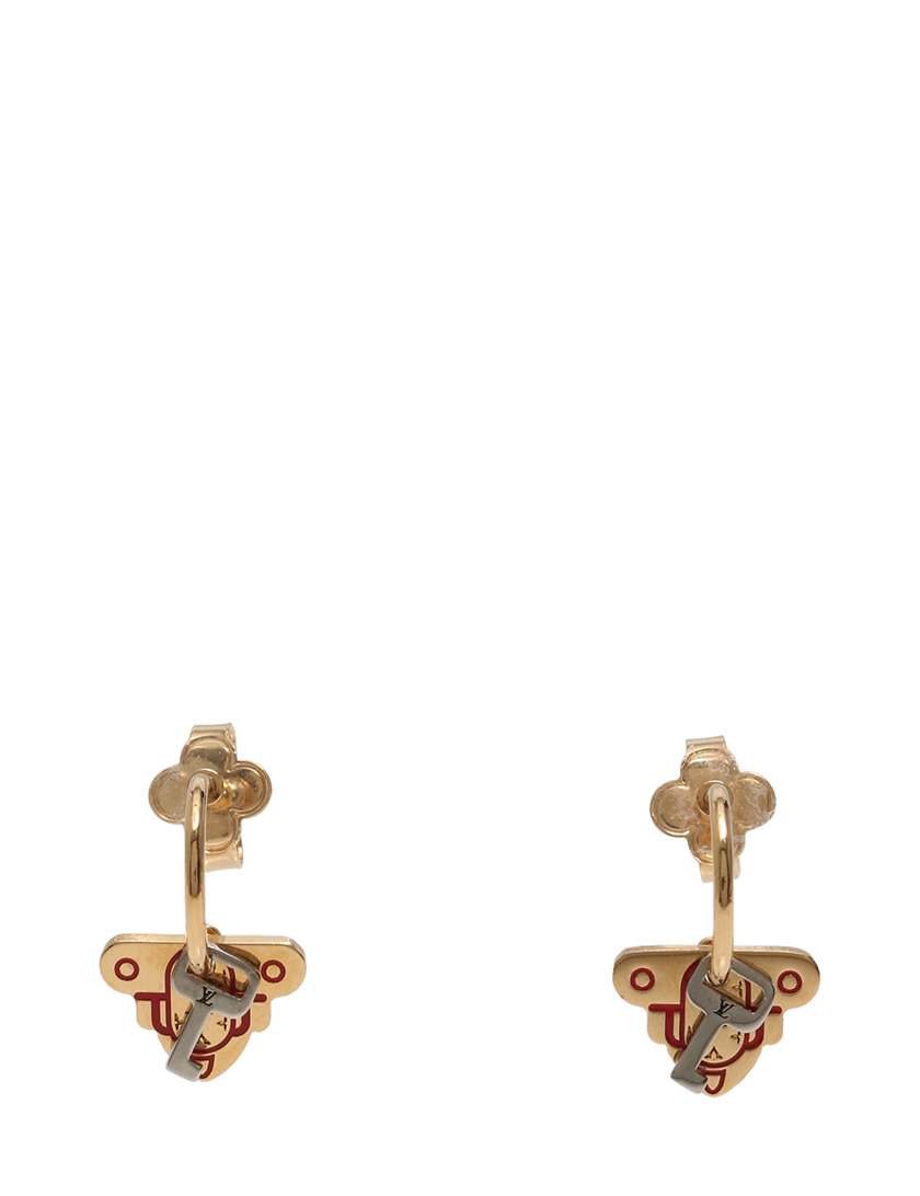 ルイヴィトン LOUIS VUITTON ピアス スタッドピアス ゴールド