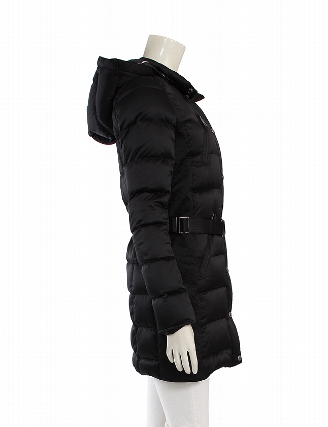 バーバリー BURBERRY CHILDREN ダウンコート ロングコート 黒 ブラック  