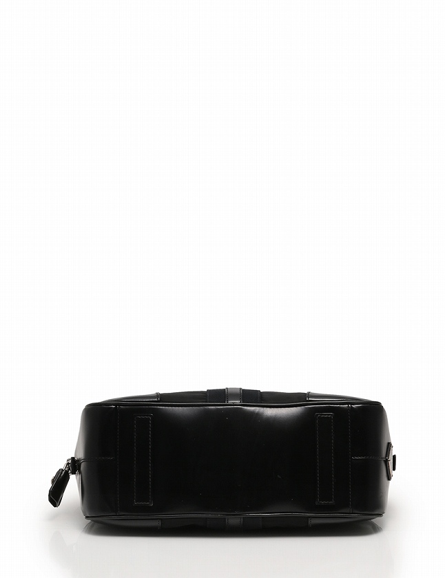 プラダ PRADA ショルダーバッグ 黒 ブラック ナイロン レザー TESSUTO