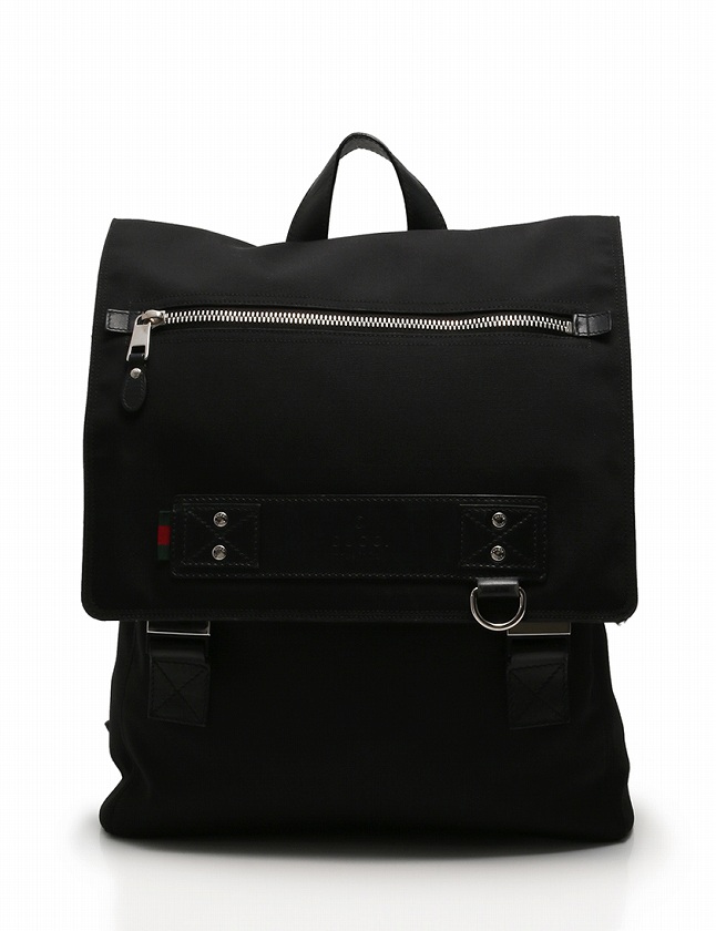専用 グッチ リュックサック バックパック ナイロン レザー 黒 ブラック グッチ GUCCI リュック バックパック 黒 ブラック ナイロン レザー