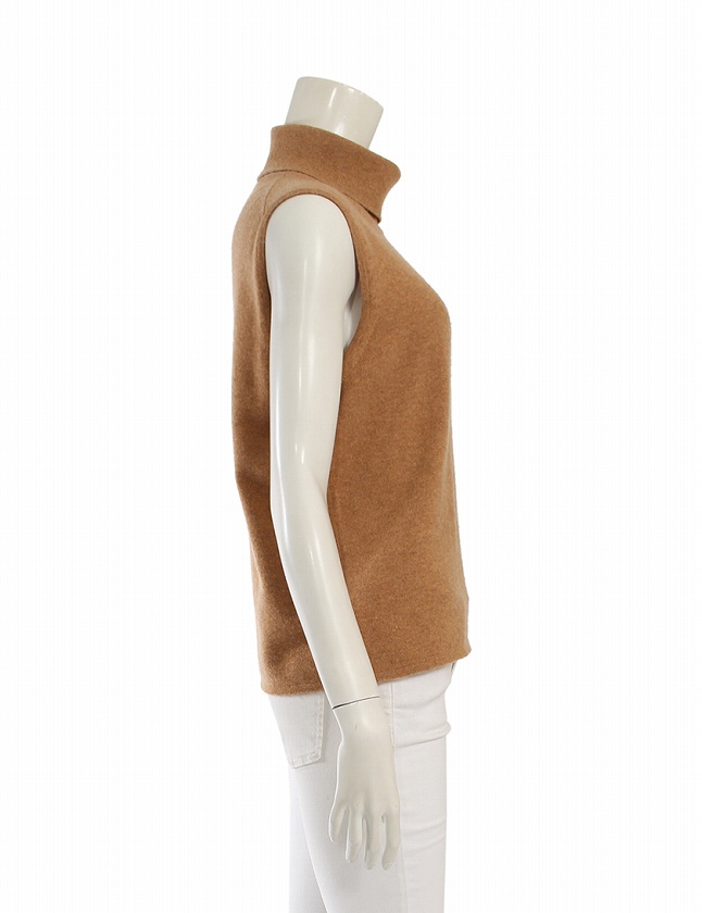 エルメス HERMES ニット セーター 茶色 ブラウン スターマーク  