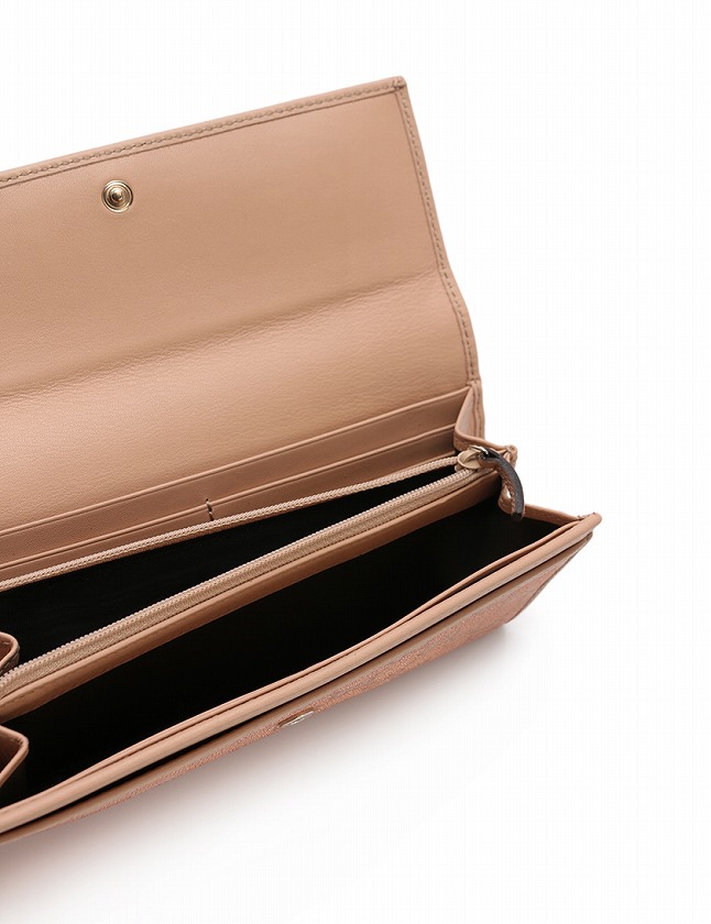 グッチ GUCCI 長財布 二つ折り ラブリー ハート ピンク 小物 GG