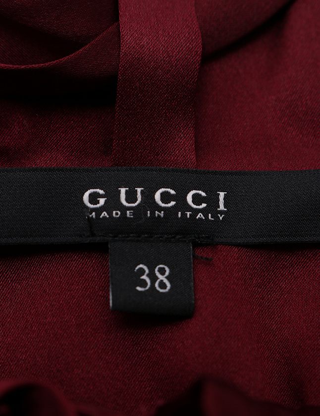 グッチ　GUCCI トップス　シルクシャツ　リボン　長袖　レディース 1323019210017.jpg