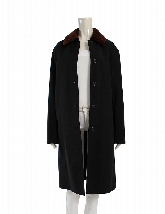 PRADA ロングコート ウール 38 Mサイズ 黒 T25032816 PRADA ロングコート ウール 38 Mサイズ 黒 T25032816 PRADA プラダ