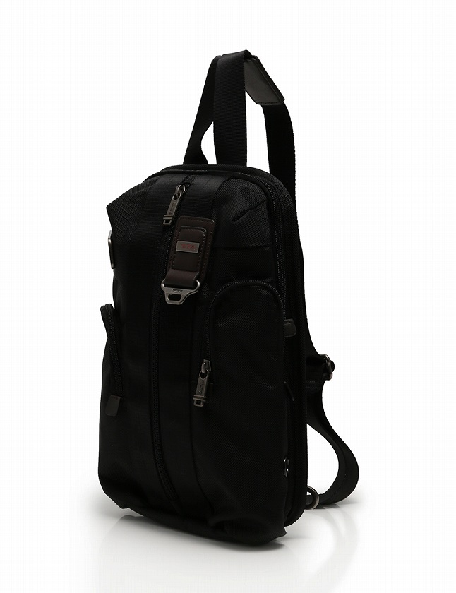 トゥミ TUMI ボディバッグ 黒 ブラック ナイロン メンズ 114 