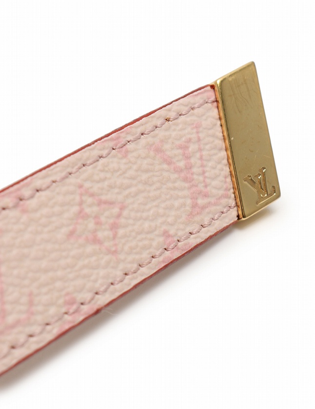 LOUIS VUITTON モノグラム ベルト ピンク ルイヴィトン LOUIS VUITTON ベルト 革ベルト サンチュール