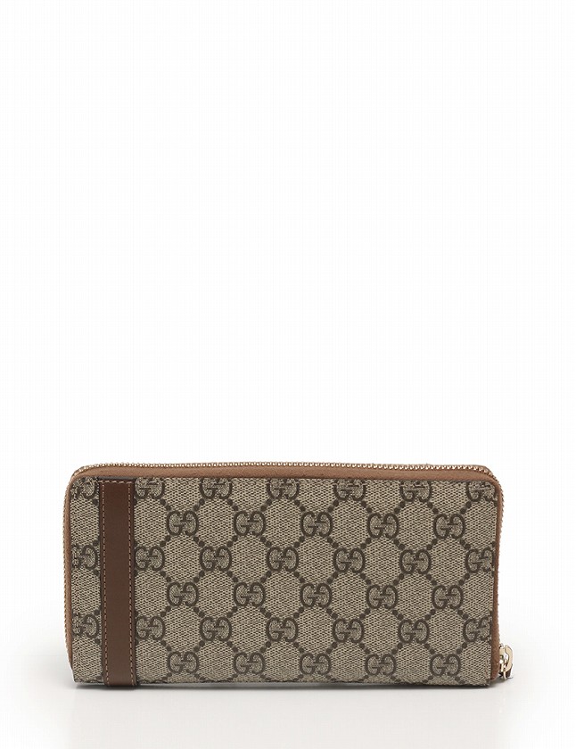 グッチ GUCCI 長財布 ニース ラウンドファスナー GGスプリーム  