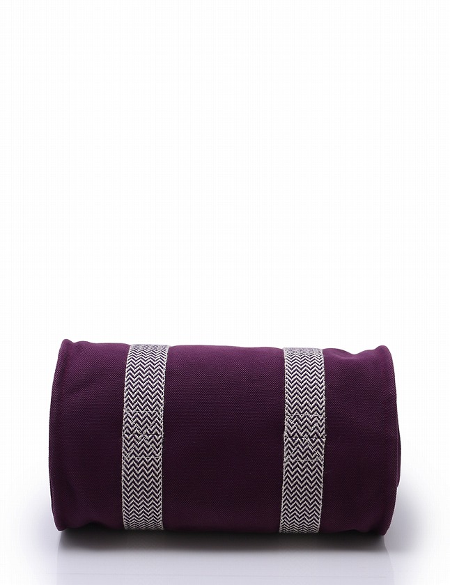 エルメス HERMES トートバッグ ハンドバッグ カンヌ PM 紫 パープル 白