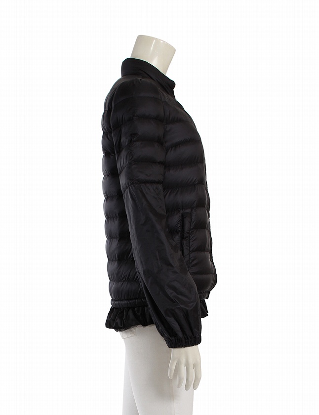 モンクレール MONCLER S ダウンジャケット サキ 黒 ブラック XS 
