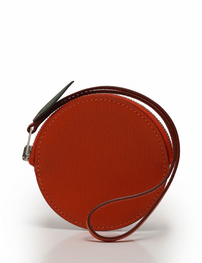 エルメス HERMES コインケース 小銭入れ オランジュ トゥッティ 