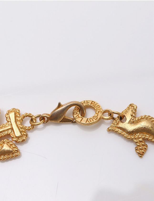 GUY LAROCHE Paris ヴィンテージ ペンダント 大ぶり 変形 2025年最新