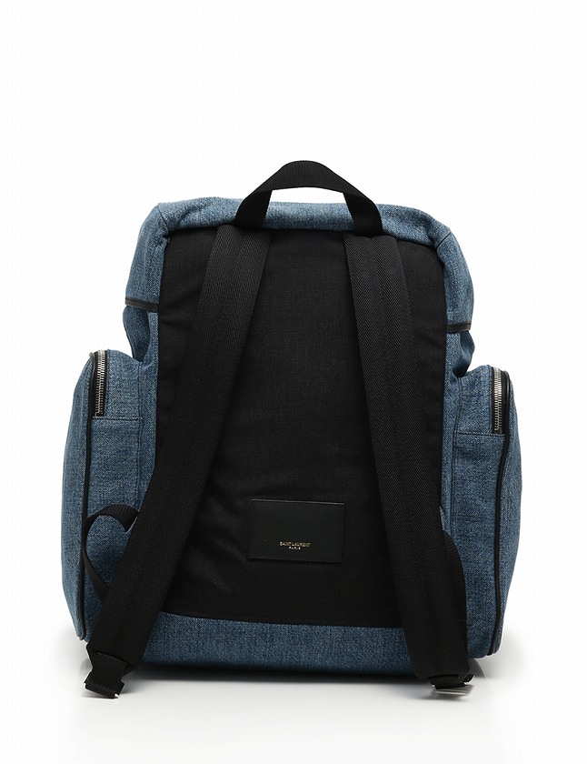 【希少】SAINT LAURENT サンローラン　デニム　リュック 希少】SAINT LAURENT サンローラン デニム リュック