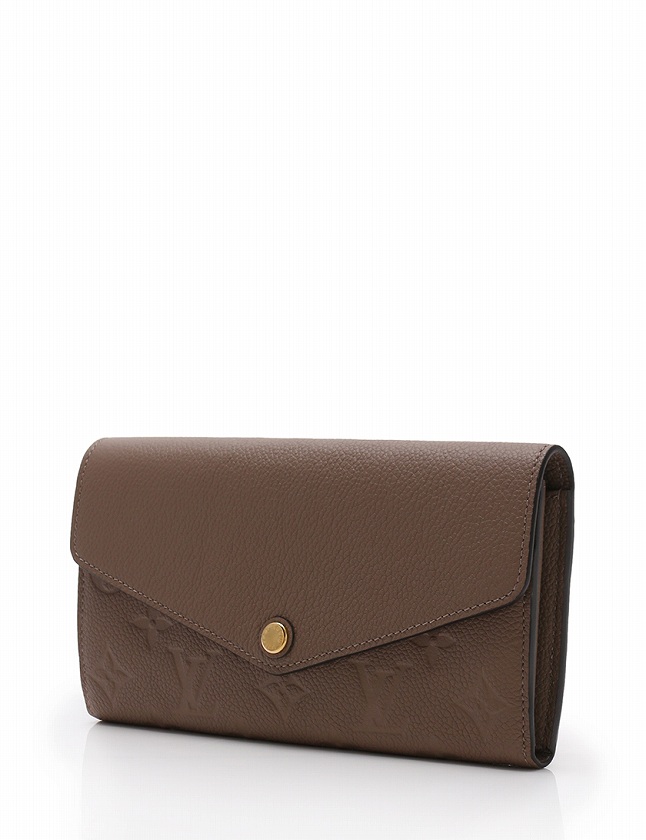 ルイヴィトン アンプラント ポルトフォイユ・サラ グレージュ 二つ折り