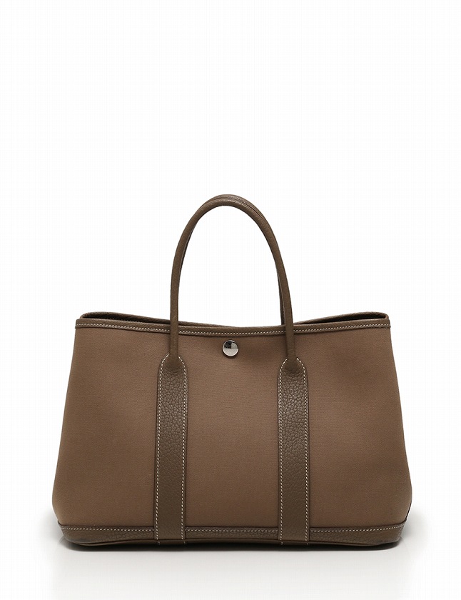 エルメス HERMES トートバッグ ガーデンパーティ TPM エトゥープ  