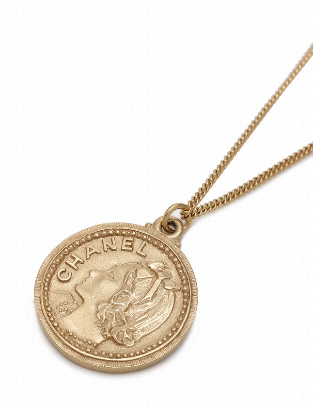 シャネル CHANEL ネックレス ペンダント ゴールド 03P アクセサリー 