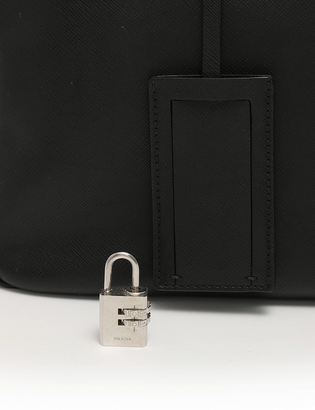 プラダ PRADA ビジネスバッグ ブリーフケース 黒 ブラック