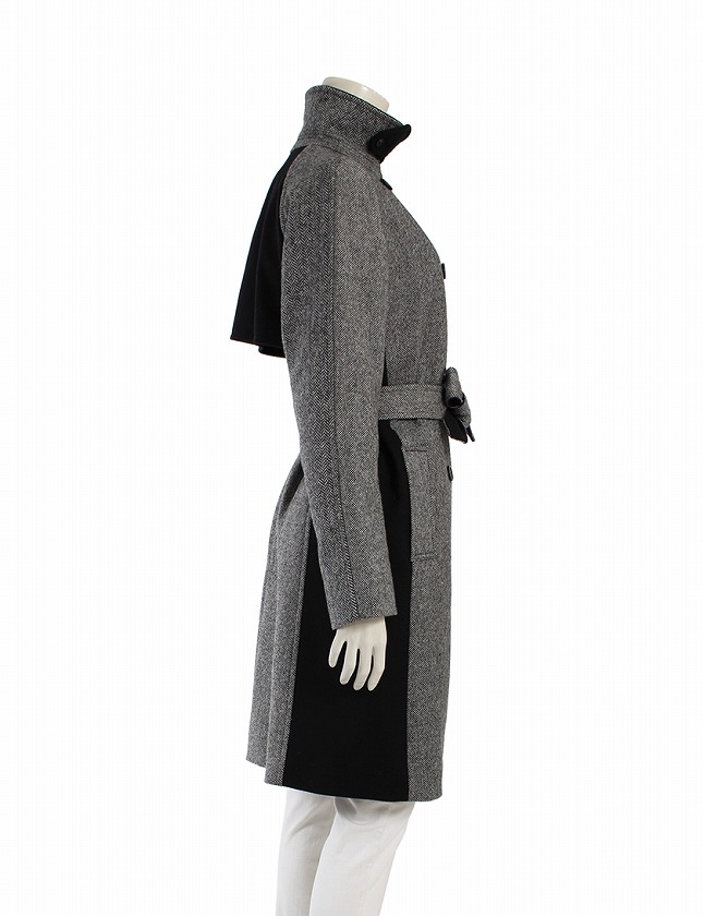 ポールスミス ブラック Paul Smith BLACK ロングコート ツイード 