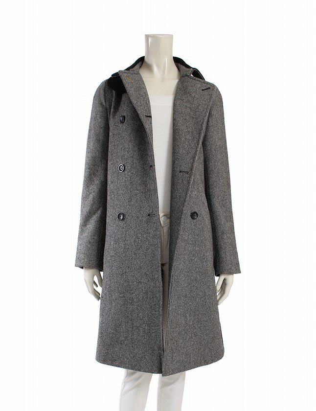 ポールスミス ブラック Paul Smith BLACK ロングコート ツイード 