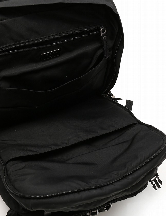 プラダ PRADA リュック バックパック 黒 ブラック ナイロン 2VZ055