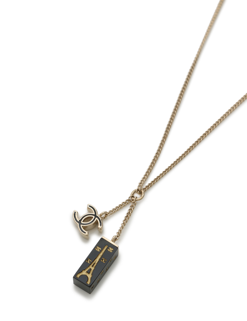 シャネル CHANEL ネックレス ペンダント ココマーク エッフェル