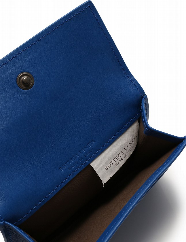 【レア✨】BOTTEGA VENETA イントレチャート 名刺入れ ブルー 青 楽天市場】ボッテガヴェネタ 名刺入れ イントレチャート ブルー