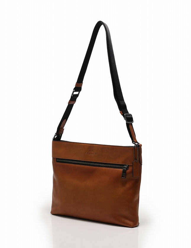 コーチ COACH ショルダーバッグ スポーツ サム クロスボディー 茶色 