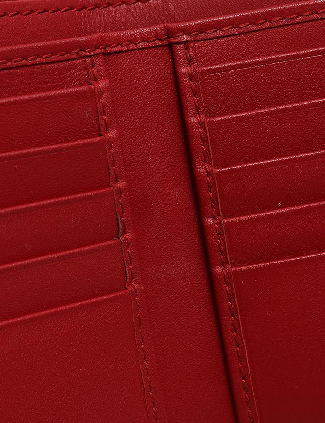 美品✨グッチ 折り財布 GGブルームス スプリーム 赤 ミケーレ期