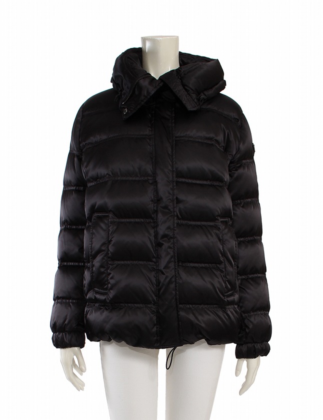 プラダ PRADA ダウンジャケット 黒 ブラック M アウター 無地 42 