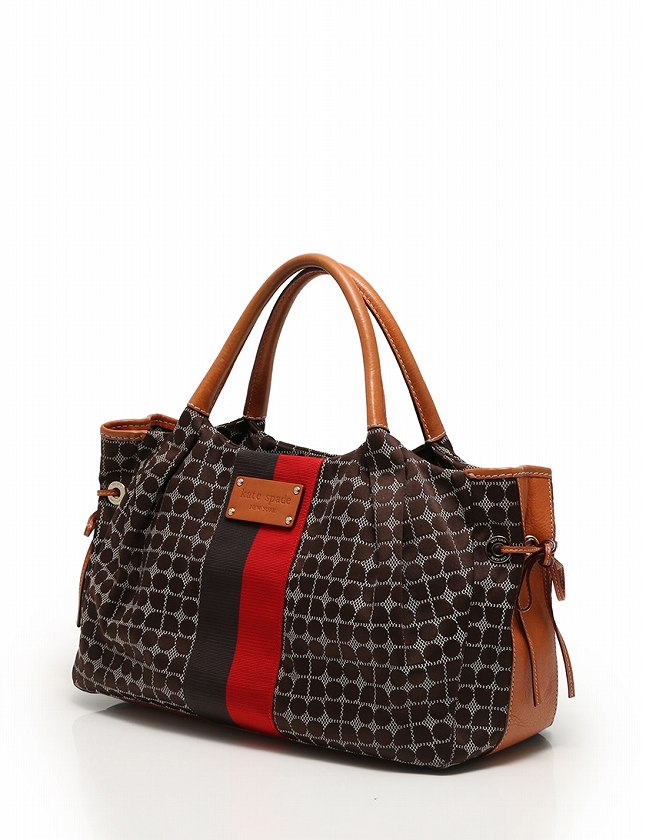 ケイトスペード KATE SPADE ハンドバッグ トートバッグ 茶色 ブラウン 