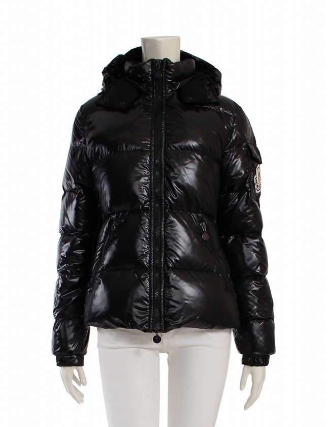 モンクレール MONCLER ダウンジャケット バディア 黒 ブラック S 