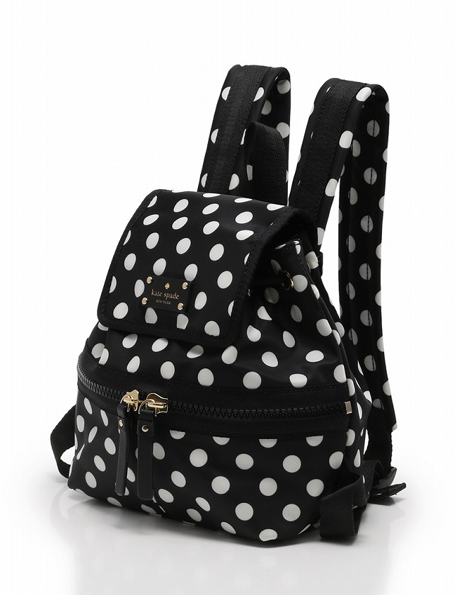 ケイトスペード KATE SPADE リュック バックパック ミニ 黒 ブラック 