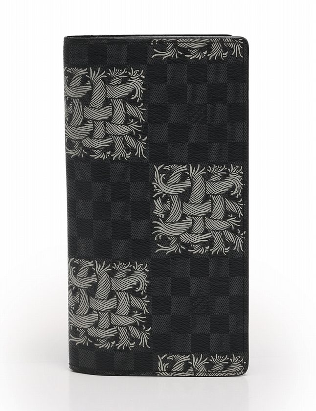 超美品 ルイヴィトン ダミエグラフィット ポルトフォイユ ブラザ 財布 黒 org.jpg