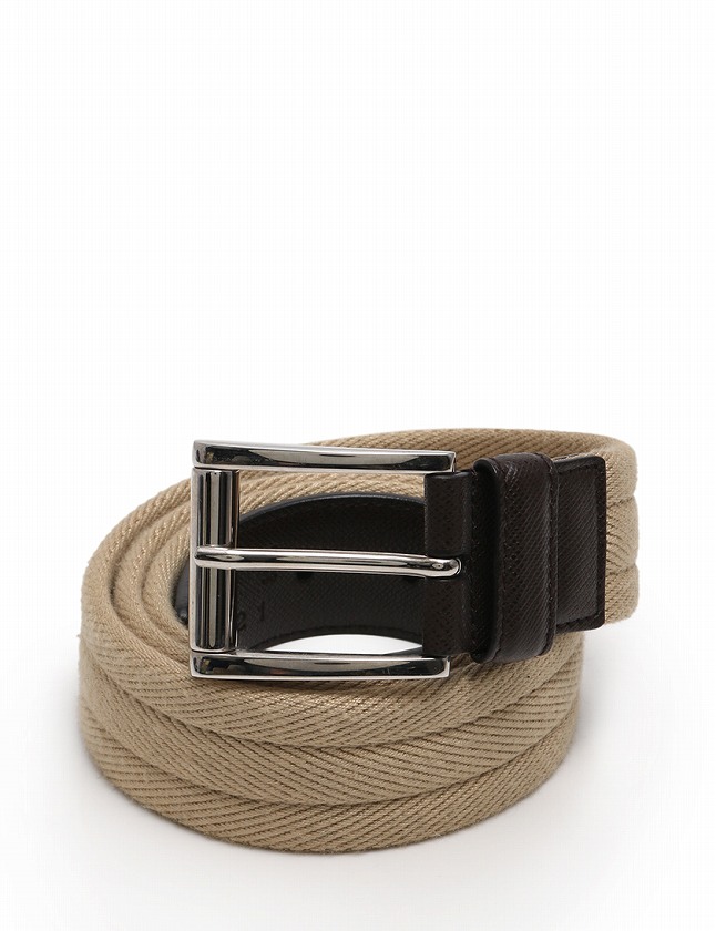 PRADA レザー ベルト 38/95 PRADA/プラダ_Men通販 | リバーシブル