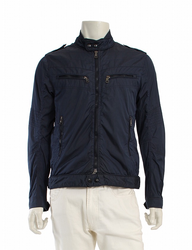 モンクレール MONCLER ブルゾン ジャケット ネイビー 紺 L アウター 