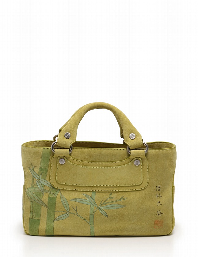 セリーヌ CELINE ハンドバッグ ブギーバッグ 黄緑 グリーン 中国限定 