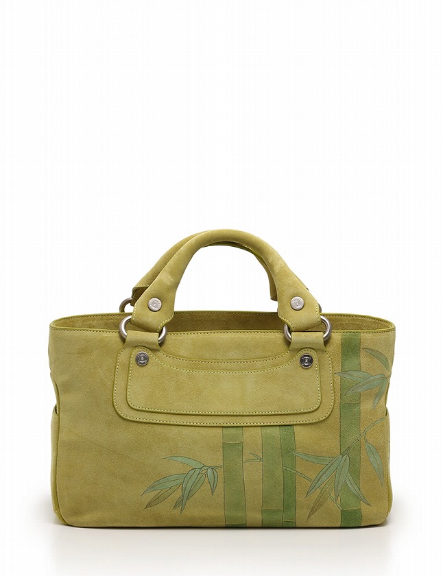 セリーヌ CELINE ハンドバッグ ブギーバッグ 黄緑 グリーン 中国限定 