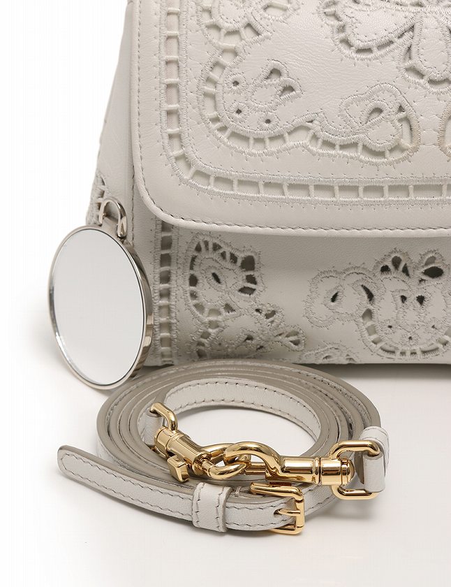 ドルチェ＆ガッバーナ DOLCE＆GABBANA 白 ホワイト バック ドルチェ&ガッバーナ ドルガバ DOLCE&GABBANA ハンドバッグ ショルダー