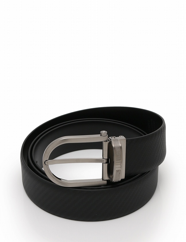 箱 保存袋付き ダンヒル ベルト ブラック 42