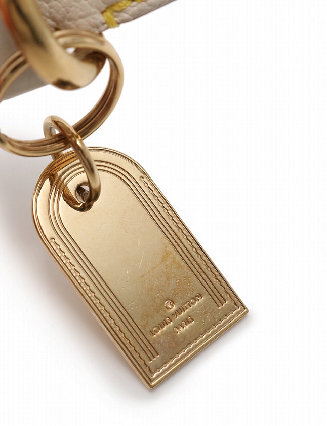 ルイヴィトン LOUIS VUITTON ペット用首輪 スハリ 白 ホワイト