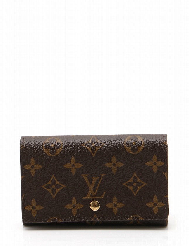 ルイヴィトン LOUIS VUITTON 財布 二つ折り ポルトモネ