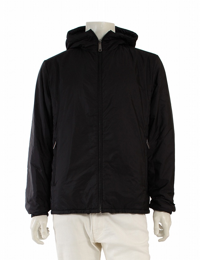 プラダスポーツ PRADA SPORT ジャケット ブルゾン ネイビー 黒 XL 