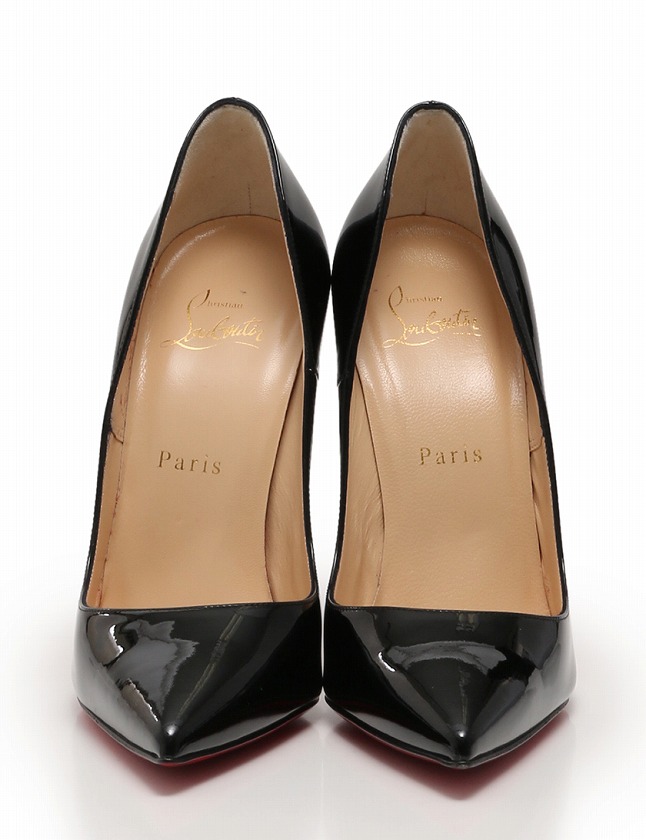 クリスチャンルブタン Christian louboutin パンプス ヒール 黒 